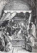 Albrecht Durer The Death of the Virgin oil painting artist